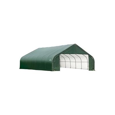 ShelterLogic 28x24x20 ShelterCoat Peak Style Shelter (Green Cover)