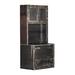 Rhino Metals Ironworks Lateral File Cabinet and Hutch