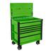 Extreme Tools EX Series Green 41-Inch 6-Drawer Tool Cart with Bumpers