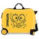 Bob Esponja 2779821 Sponge Bob Kinderkoffer, seitliche Kombinationsverschluss, 4 Räder, Handgepäck, Größe 50 x 39 x 20 cm, Starr ABS, 78 Liter, 1,8 kg, Ocker, gelb, Kinderkoffer