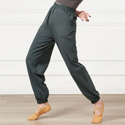 Pantalon de danse moderne pour adultes pantalon de Ballet de sport d'entraînement de Fitness de