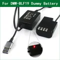 5V 2-4A USB À DMW-BLF19 DCC12 Batterie Factice Pour Panasonic DMC-GH3 DMC-GH4 DC-GH5 DC-G9 DC-GH5 II