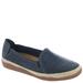 Clarks Elaina Ruby - Womens 9.5 Navy Slip On Medium