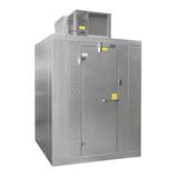 Norlake KLF87810-C Kold Locker Indoor Walk-In Freezer w/ Left Hinge Door - Top Mount Compressor, 8' x 10' x 8' 7"H, Floor