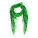 Skull Printed Frayed Hem Scarf