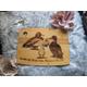 Duck Family Personalyzed Custom Chopping Board Names Wedding Engagement Anniversary Birthday Special Ocasion Bamboo Cutting Board A farm