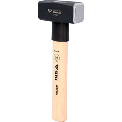 BRILLIANT TOOLS Fäustel mit Hickory-Stiel, 1000 g BT075100
