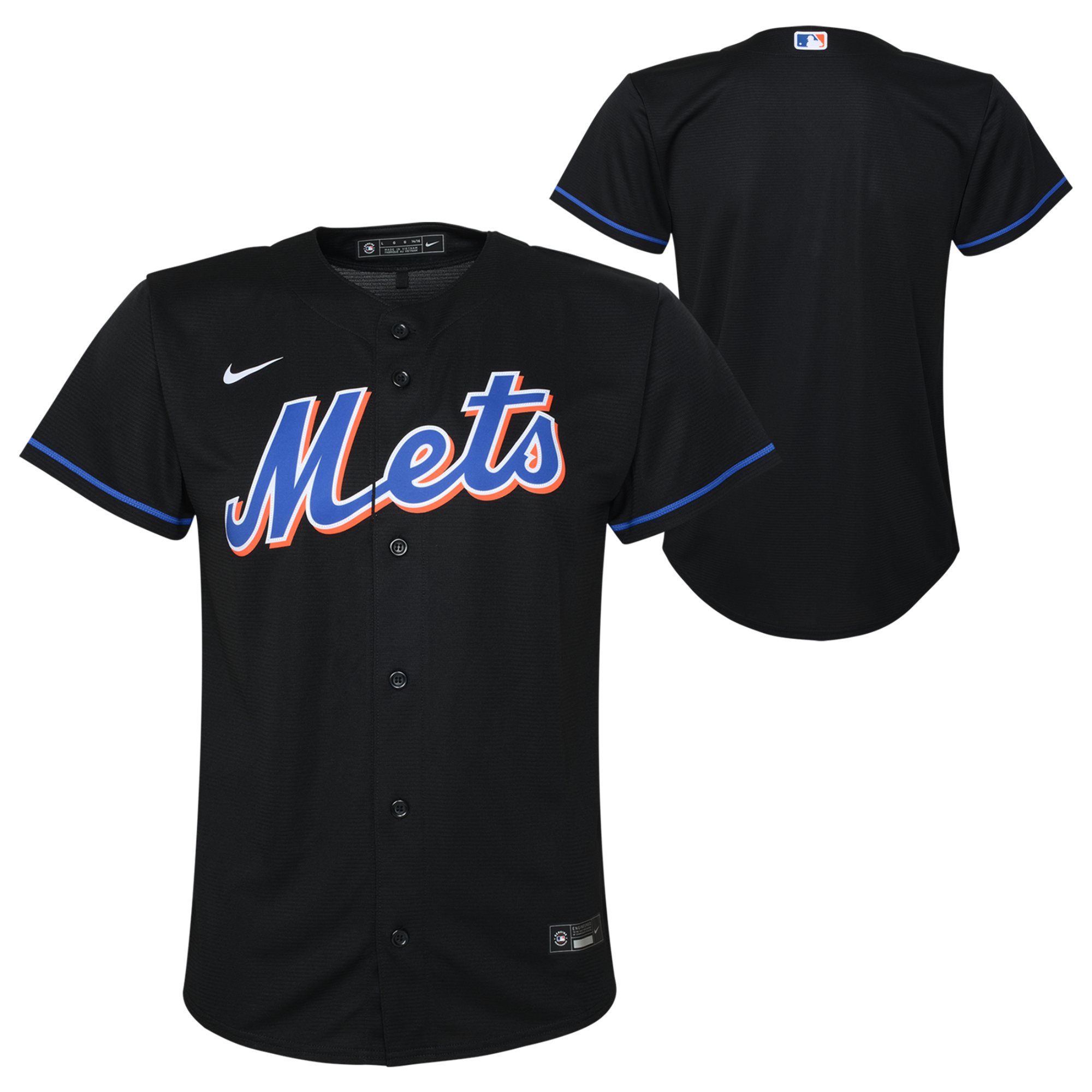 New York Mets Nike Offizielles alternatives Replikat-Trikot - Jugend - Image