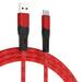 Wepro 1m Braided Rope Data Cable Mobile Phone Color Fast Charging Line Soft Flash Charging Cable Suitable For Android Charging Port