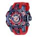 Invicta Reserve MLB Washington Nationals Swiss Ronda Z60 Caliber Men's Watch - 44.4mm Red Dark Blue (41898)