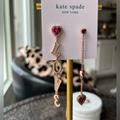 Kate Spade Jewelry | Htf Nwt Kate Spade Spell It Out Rose Gold Love Linear Earrings | Color: Pink | Size: Os