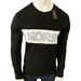 Michael Kors Shirts | Nwt Michael Kors Authentic Men's Black Crew Neck Long Sleeve T-Shirt Size M | Color: Black/White | Size: M