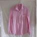 J. Crew Tops | J.Crew Nwt 8 Button Up Shirt Pink White Striped Long Sleeves Cotton | Color: Pink/White | Size: 8