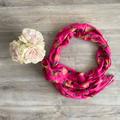 American Eagle Outfitters Accessories | Aeo American Eagle Outfitters Pink Boho Scarf | Os | Color: Pink | Size: Os