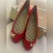 Michael Kors Shoes | New Michael Kors Jilly Ballet Flat Crimson Red Designer Shoes Sz 9 | Color: Red | Size: 9