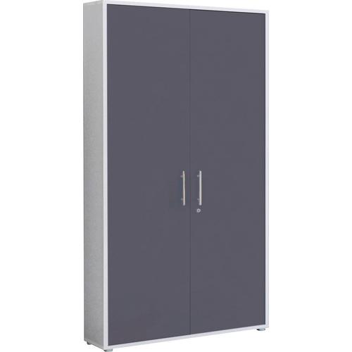 "Aktenschrank BMG MÖBEL ""Tabor"" Schränke Gr. B/H/T: 84,4 cm x 185,6 cm x 33 cm, weiß Aktenschränke"
