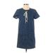 Forever 21 Casual Dress: Blue Dresses - Women's Size Small
