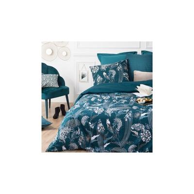 Art Deco Paon Bett Set 240x220 Duck Blue Atmosphera Image