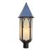 Arroyo Craftsman Saint George 24 Inch Tall 1 Light Outdoor Post Lamp - SGP-10-RM-MB