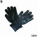 1 *BBQ Grilling Cooking Gloves Extreme Heat Resistant Gloves Oven Tools Z0F7