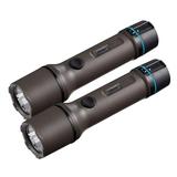 Coleman OneSource 1000 Lumens LED Flashlight w/Rechargeable Battery 2 Pack