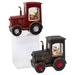 Gerson LED Assorted Holiday Tractor Indoor Christmas Decor 6.95 in.
