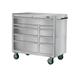 Viper Tool Storage V412409SSR Viper Tool Storage Premium Series 41 9 Drawer Stainless Steel Rolling Cabinet