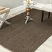 Natural Fiber Levi Braided Area Rug Brown 4 x 6