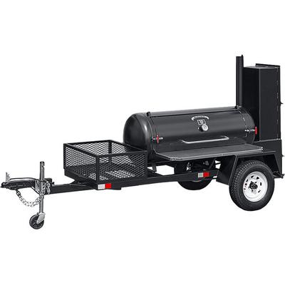 Meadow Creek TS120 120 Gallon Barbecue Smoker with Trailer