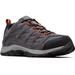 Columbia Crestwood WP Hiking Shoes Leather Men's, Graphite/Dark Adobe SKU - 980118