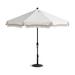 Noella Designer Umbrella - Sand, Weathered Teak - Frontgate