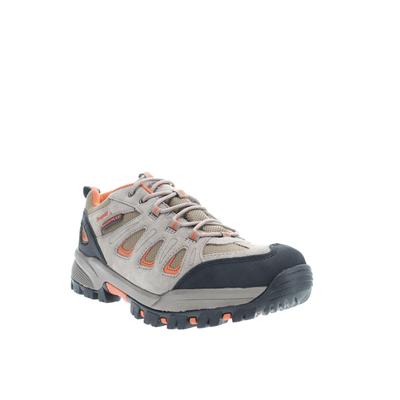 Wide Width Men's Propet Ridgewalker Low Men'S Hiking Shoes Shoes by Propet in Gunsmoke Orange (Size 8 W)