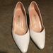 Gucci Shoes | Gucci, Vintage Classic"Alligator " Pumps. | Color: White | Size: 7