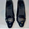 Gucci Shoes | Beautiful Gucci Shoes. Practically New. | Color: Black | Size: 7.5