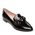 Kate Spade Shoes | Kate Spade Cleo Loafers Sz 7 | Color: Black/White | Size: 7