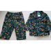 Disney Pajamas | Disney Clubhouse Mickey Mouse Flame Resistant Pajama Set Toddler 12m Boys Vtg | Color: Blue/Green | Size: 12m