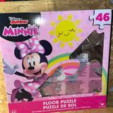 Disney Toys | 46pc Floor Puzzle Licensed Floor Puzzle Minnie 46pcs 36in X 24" | Color: Pink | Size: Osg