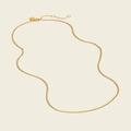 J. Crew Jewelry | J. Crew Demi-Fine 14k Gold-Plated 20" Curb Chain Necklace | Color: Gold | Size: Os