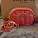 Coach Bags | Coach Small Quilted Leather Camera Bag In Watermelon Pink | Color: Pink | Size: Small