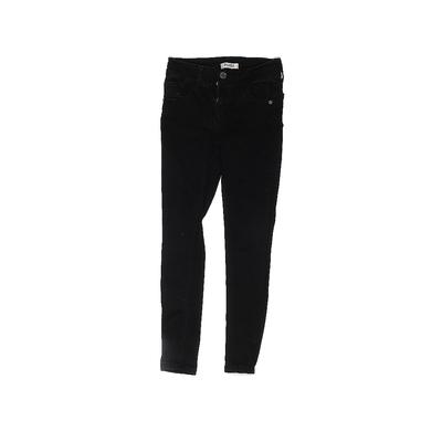 Mudd Girls Jeggings: Black Bottoms - Size 10 - Black Wash