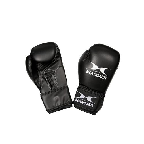 Boxhandschuhe HAMMER ""Blitz"" Gr. 1, schwarz, Boxhandschuhe, 1 6 oz, Kunstleder