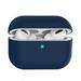 WUWOCJ Case Compatible with Airpods Pro Soft Silicone Skin Case Cover Shock-Absorbing Protective Case (Navy)