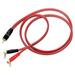 Banana Plug to RCA Speaker Cable Speaker Wire RCA Male to Banana Plugs(2Banana) 4N OFC HiFi Speaker Wire 2M