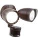 LEONLITE LED Dusk to Dawn Flood Spotlight Hardwired w/ Motion Sensor Daylight | Wayfair 16462