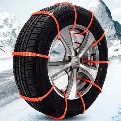 Lot de 10 ou 20 roues antidérapantes pour pneus de voiture chaînes de neige en Nylon pour l'hiver