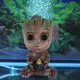 Groot Élpour décoration d'aquarium plante d'arbre mignon figurine d'action bulle d'ornement