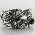 Bracelet Dragon Ouvert pour Homme Design Punk Rock Classique Haute Qualité Bijoux Cadeau Mode