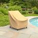 Arlmont & Co. Ivan Water Resistant Patio Chair Cover, Polyester in Brown | 31 H x 30 W x 27 D in | Wayfair 59C756AA4E3D4C66874FD5F2858BF02E