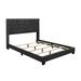 Latitude Run® Bed Wood & /Upholstered/Microfiber/Microsuede in Gray | 4.92 H x 82.08 W x 34.25 D in | Wayfair CA44EFD97C094A4EBF459ED8C87E3EC6