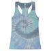 Colortone CI3400 Women's Racerback Tank Top in Lagoon size 2XL | Cotton/Polyester Blend